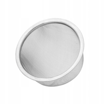 Kubek porcelanowy z zaparzaczem i pokrywką 400ml Reactive stripes granatowy