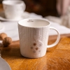 Kubek porcelanowy świateczny w sweterku Zimowy Blask 380 ml
