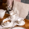 Kubek porcelanowy świateczny w sweterku Zimowy Blask 380 ml