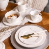 Talerz deserowy porcelanowy Świąteczny Zimowy Blask 20 cm