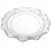 Zestaw 6 szklanych talerzy deserowych 17,5cm Vivienne