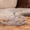 Talerz na ciasto duży płytki Altom Design Vivienne 33 cm
