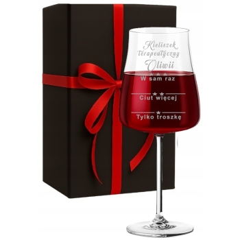 Kieliszek do Wina Aperol Spritz z grawerem Prezent dla Dziewczyny 600ml