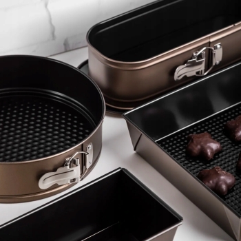 Tortownica forma do pieczenia blacha okrągła Valdinox Aurum 24 cm