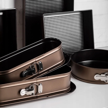 Tortownica forma do pieczenia blacha okrągła Valdinox Aurum 24 cm