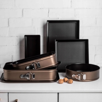 Tortownica forma do pieczenia blacha okrągła Valdinox Aurum 24 cm