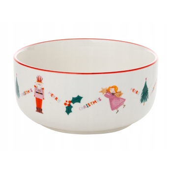 Miseczka salaterka porcelanowa świąteczny Dziadek Do Orzechów Florina 13,5