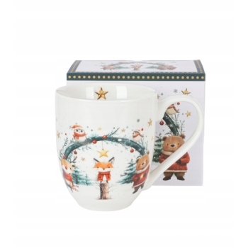 Kubek Duo CHRISTMAS CUTIES 2 porcelana 1000 ml