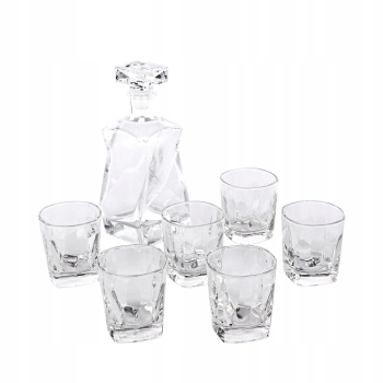 Karafka i komplet szklanek Zestaw do whisky Marco 7 el na Prezent