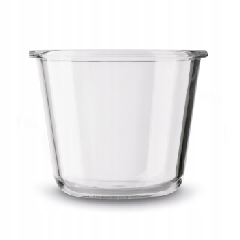 Pojemnik Borokrzemowy na Żywność Szklany OKRĄGŁY z pokrywą Tadar 700ml