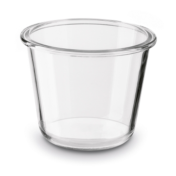 Pojemnik Borokrzemowy na Żywność Szklany OKRĄGŁY z pokrywą Tadar 700ml