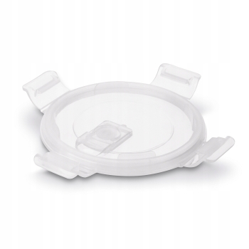 Pojemnik Borokrzemowy na Żywność Szklany OKRĄGŁY z pokrywą Tadar 700ml