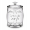 Duży Słoik na Pierniki z Grawerem 3,8L Prezent Napis Tekst Logo dla Niej