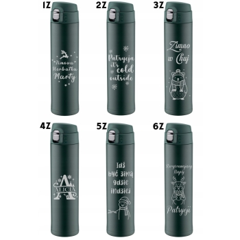 Kubek Termiczny ze świecą i mydełkiem Grawer Prezent Świąteczny dla Niej