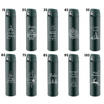 Kubek Termiczny ze świecą i mydełkiem Grawer Prezent Świąteczny dla Niej