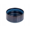 Salaterka Ceramiczna Retro Ryflowana EVIA NAVY BLUE Florina 14cm