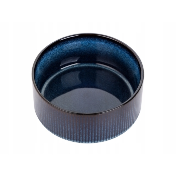 Salaterka Ceramiczna Retro Ryflowana EVIA NAVY BLUE Florina 14cm