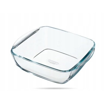 PYREX do AIR FRYER Naczynie Żaroodporne Pojemnik Kwadratowe 25x22cm 2,2L