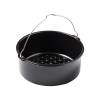 Koszyk pojemnik metalowy z uchwytem do AIR FRYER 20x19cm 1,6L PYREX okrągły