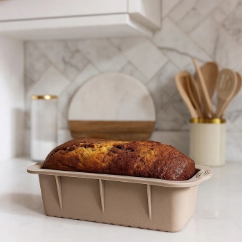 Forma do chleba KEKSÓWKA Silikonowa 25,5x12,5 cm Taupe Altom Design