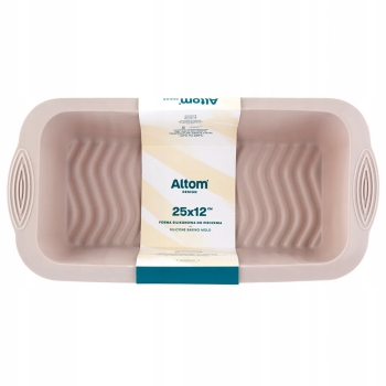 Forma do chleba KEKSÓWKA Silikonowa 25,5x12,5 cm Taupe Altom Design