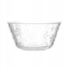 Miski Śnieżynki 400 ml salaterki szklane 6 szt Altom Design Śnieżynki 13 cm