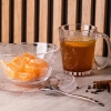 Miski Śnieżynki 400 ml salaterki szklane 6 szt Altom Design Śnieżynki 13 cm