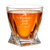 Szklanka kryształowa do Whisky z grawerem Prezent dla Niego na Święta