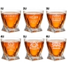 Szklanka kryształowa do Whisky z grawerem Prezent dla Niego na Święta