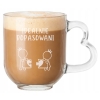 Kubek z grawerem Serce 310ml Twój Napis Logo Prezent na Walentynki