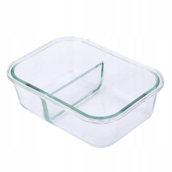 Pojemnik dzielony lunchbox pojemnik na żywność prostokątny Fresh 0,65L