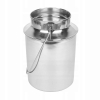 Metalowa Kanka na mleko Tadar srebrna 2,5 l