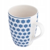 Kubek porcelanowy mozaika niebieska Arabeska 320 ml