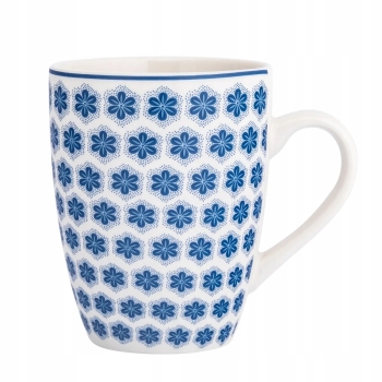 Kubek porcelanowy mozaika niebieska Arabeska 320 ml