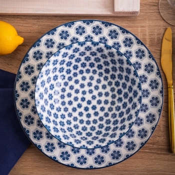 Miska na zupę 0,7l sałatki salaterka porcelanowa Altom Design Arabeska 17cm