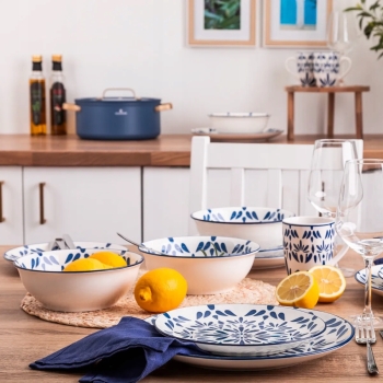 Talerz obiadowy płytki Altom Design Lazur 26 cm