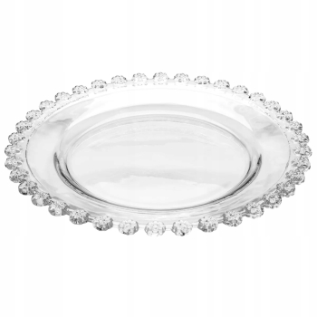 Szklany talerzyk deserowy 19,5cm Bloom Altom Design