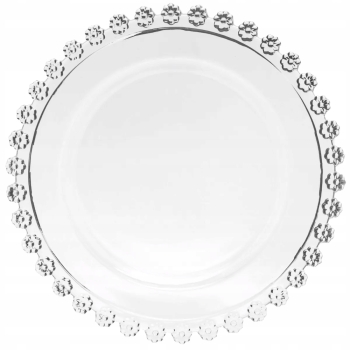 Szklany talerzyk deserowy 19,5cm Bloom Altom Design