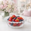 Salaterka szklana miseczka na przekąski owoce Bloom 11,5 cm