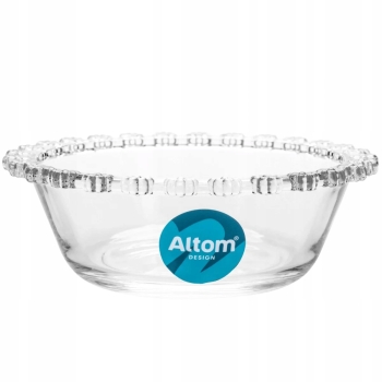 Salaterka szklana miseczka na przekąski owoce Bloom 11,5 cm