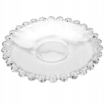 Szklana Filiżanka do kawy i herbaty ze spodkiem kwiatki Bloom 200 ml