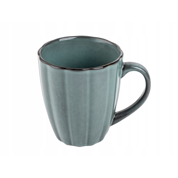 Kubek ceramiczny Handmade 380ml Retro Atlantica morski