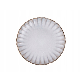 Talerz ceramiczny Handmade 20 cm Retro Atlantica szary