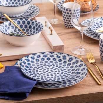 Talerz obiadowy płytki porcelanowy Altom Design Arabeska 26 cm