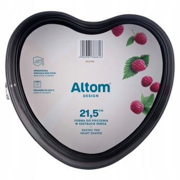 Forma Blacha do pieczenia ciasta SERCE Tortownica Altom Design 21,5 cm