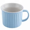 Duży Kubek XXL do Zupy ceramiczny Fusion Blue 650 ml