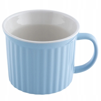 Duży Kubek XXL do Zupy ceramiczny Fusion Blue 650 ml