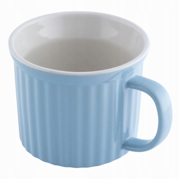 Duży Kubek XXL do Zupy ceramiczny Fusion Blue 650 ml