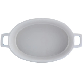 Naczynie ceramiczne do piekarnika błękitne z uchwytami Fusion Blue 27x15cm