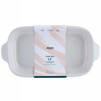 Naczynie ceramiczne do piekarnika błękitne z uchwytami Fusion Blue 36,5cm